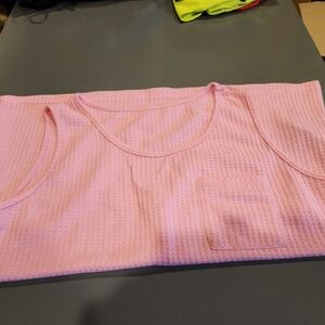 SHEIN Pink Textured Knit Top
